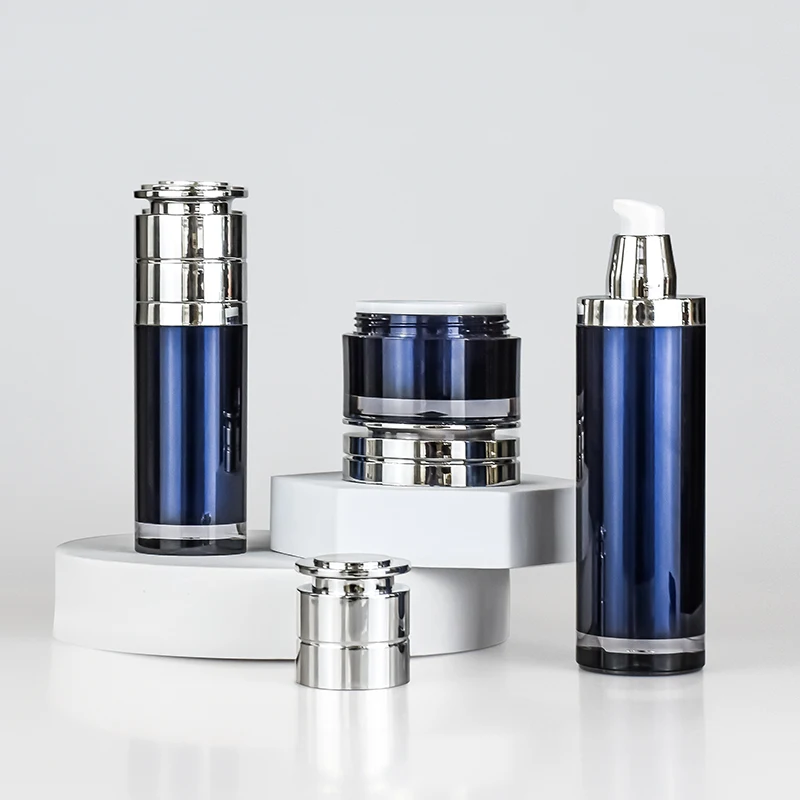 High Quality 80ml 100ml 120ml PETG Plastic Bottles with Spray Pump Cap for Shampoo Screen Printing Surface Treatment