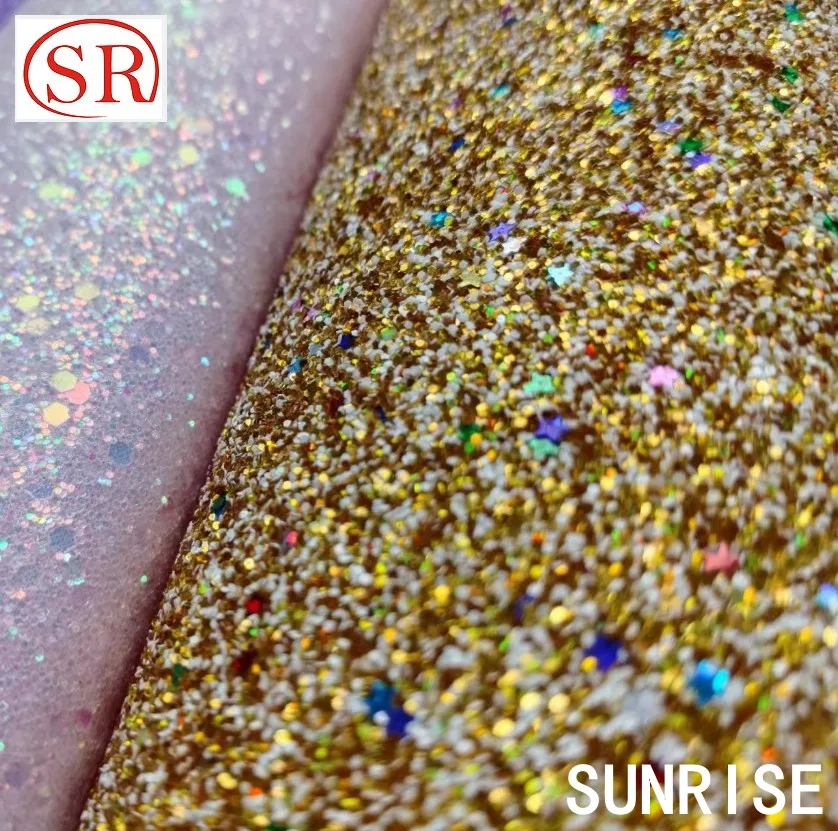 High quality waterproof Eco-friendly Christmas thick sparkling shoe bag headband DIY crafts