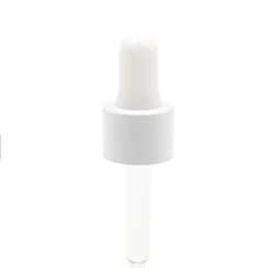 30ml 50ml 60ml matte  dropper bottles dropper 18 silver oil dropper cap