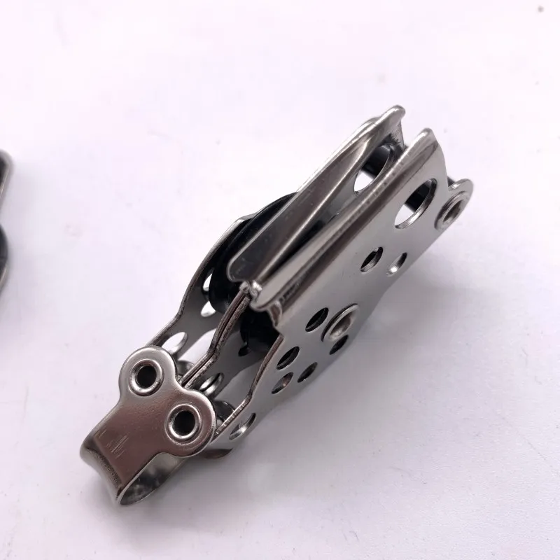 316 Stainless Steel Mini Pulley Sailing Pulley Kayak Canoe Sailboat Nylon Pulley