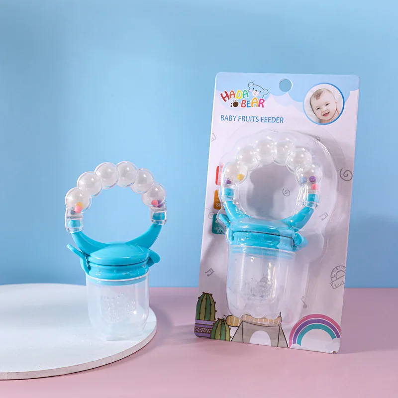 Baby Fresh Food Feeder Pacifier Feeder Pacifier Infant Fruit Teething Toy Silicone Pouches for Toddlers Kids
