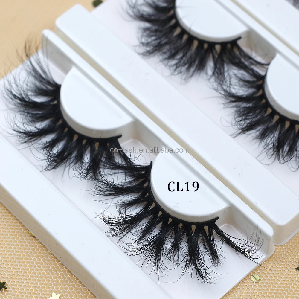 
Co-Lash 25MM Siberian Mink lashes wholesale vendor 3d mink eyelash manufacturer 