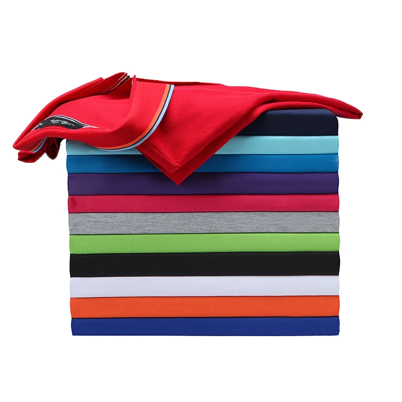 PoloShirt customize private logo OEM working suit short-sleeved catering group clothing T-shirt one piece MOQ smoking suit