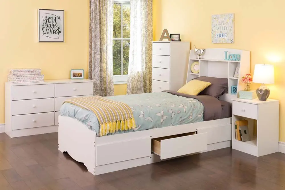 High Quality Warm white Drawer Tall Chest for Bedroom Dressing Room Cabinet with Drawers