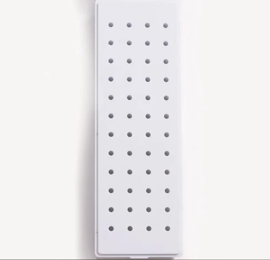 Sales of 48-hole grinding head storage box nail polish head jack display stand Dust proof Box