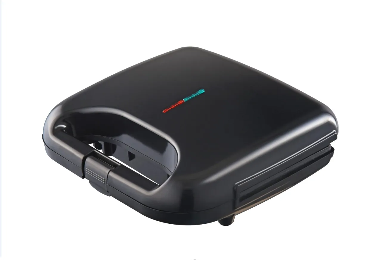 Лидер продаж, Электрический антипригарный гриль для жарки яиц и вафель на 2 ломтика, устройство для приготовления сэндвичей на завтрак