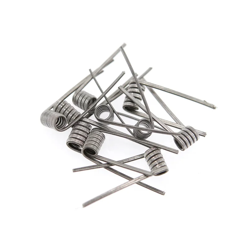 Top selling Prebuilt clapton coil fused/tiger/flat twisted/Hive/Mix twisted coil nichrome wire