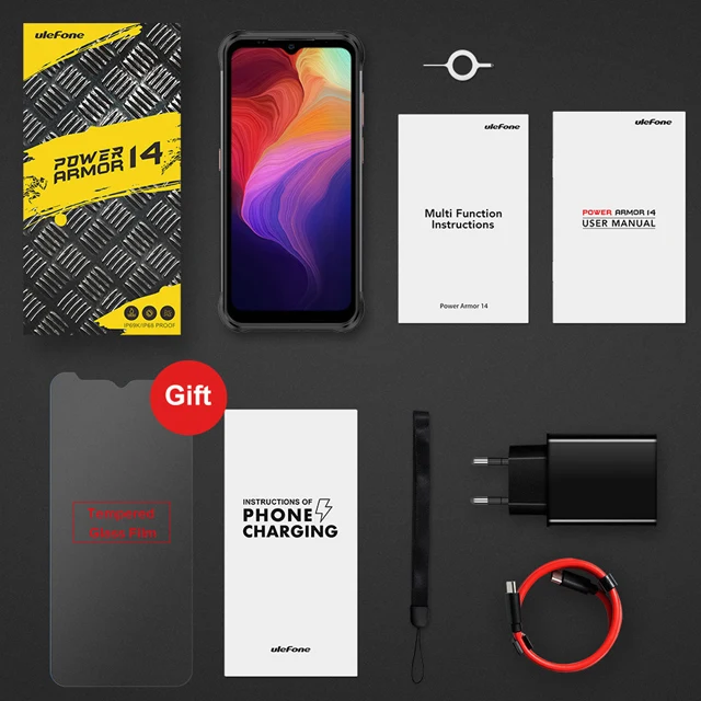 Ulefone Power Armor 14 Rugged Phone 10000mAh Android 11 2.4G/5G WLAN cellphone Global Version NFC Smartphone Wireless charging