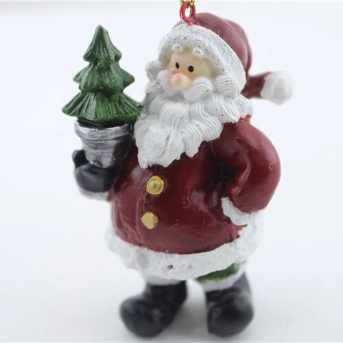 Китайское профессиональное производство Рождественская статуя из стекловолокна подарок смолы