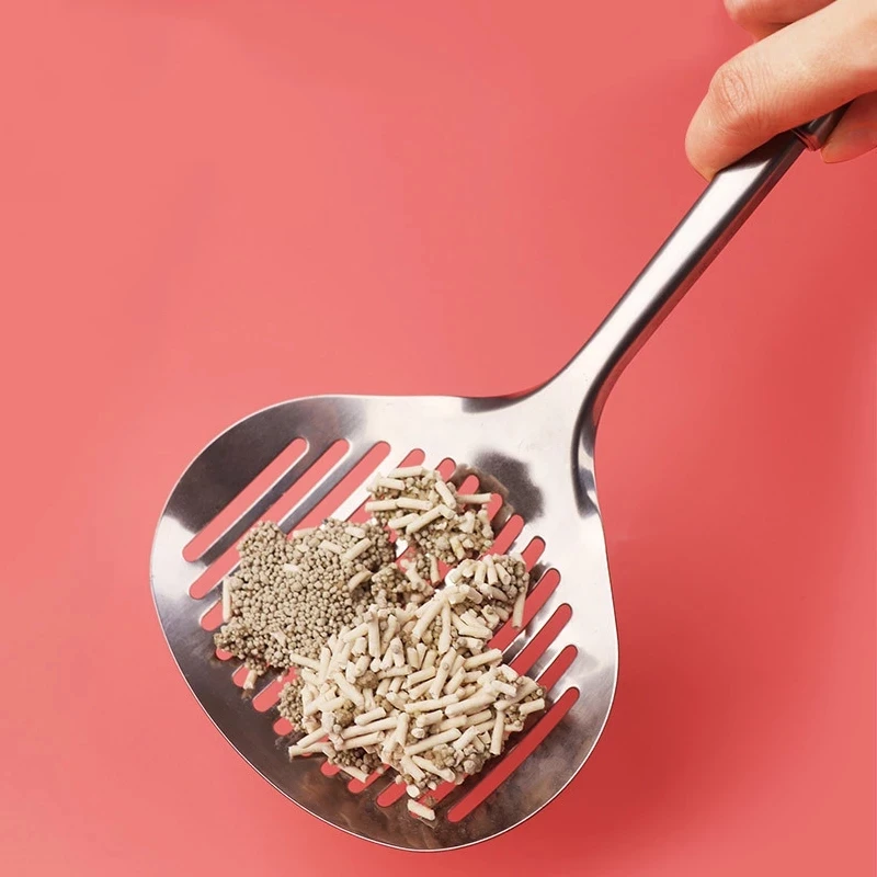 Cat Litter Scoop Big Metal Litter Scoop for cat Sifter with Deep Shovel