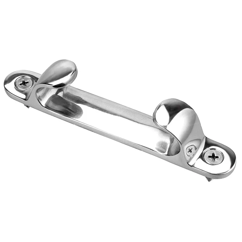 Stainless Steel Cleat Fairlead Line Straight Bow Chocks