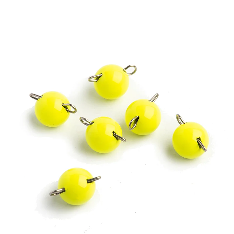 Fluorescent Coating Fishing Weight Tungsten Cheburashka Sinker Tungsten Fishing Weights for Bass Trout Crappie Catfish Fishing