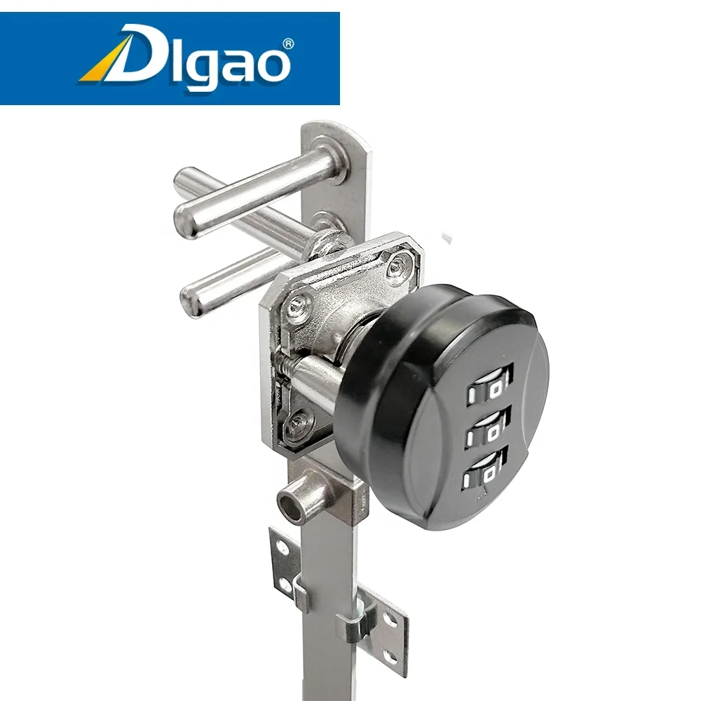 Secure Desk Drawer Combination Password Lock 3 Digit Mechanical Combination Cabinet Drawer Lock