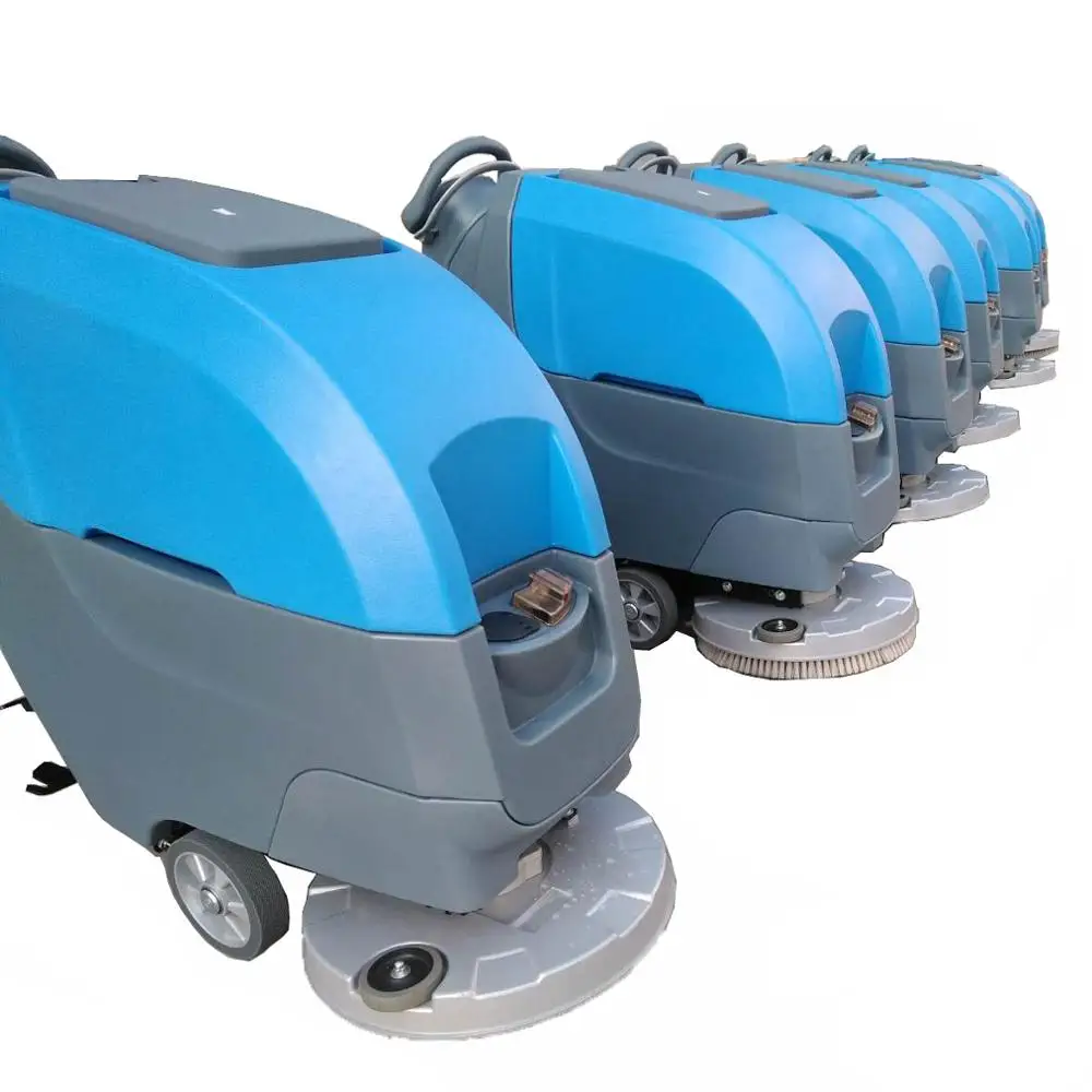 SC55 500D  Electric Convenient Hand Push Floor Scrubber Cleaning Machine