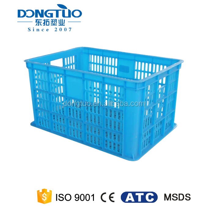 Customized plastic laundry basket plastic supermarket basket plastic market mesh box