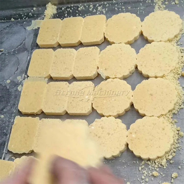 Electric Rice Green Bean Peanut Polvoron Making Press Machine For Sale