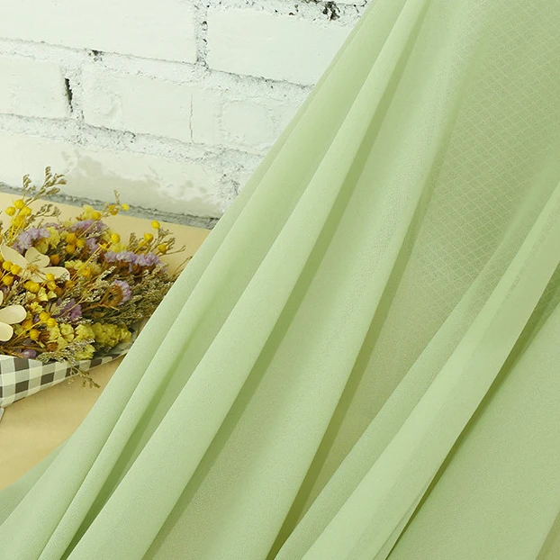 Wholesale Hot Fabrics 80g Chiffon Fabrics For Clothing Textile Fabrics