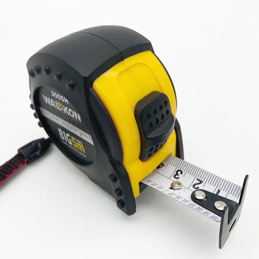 Fancy frosted tape measures are hot sale in Mexico digital meter tape measure high ABS case anti-drop tape measure