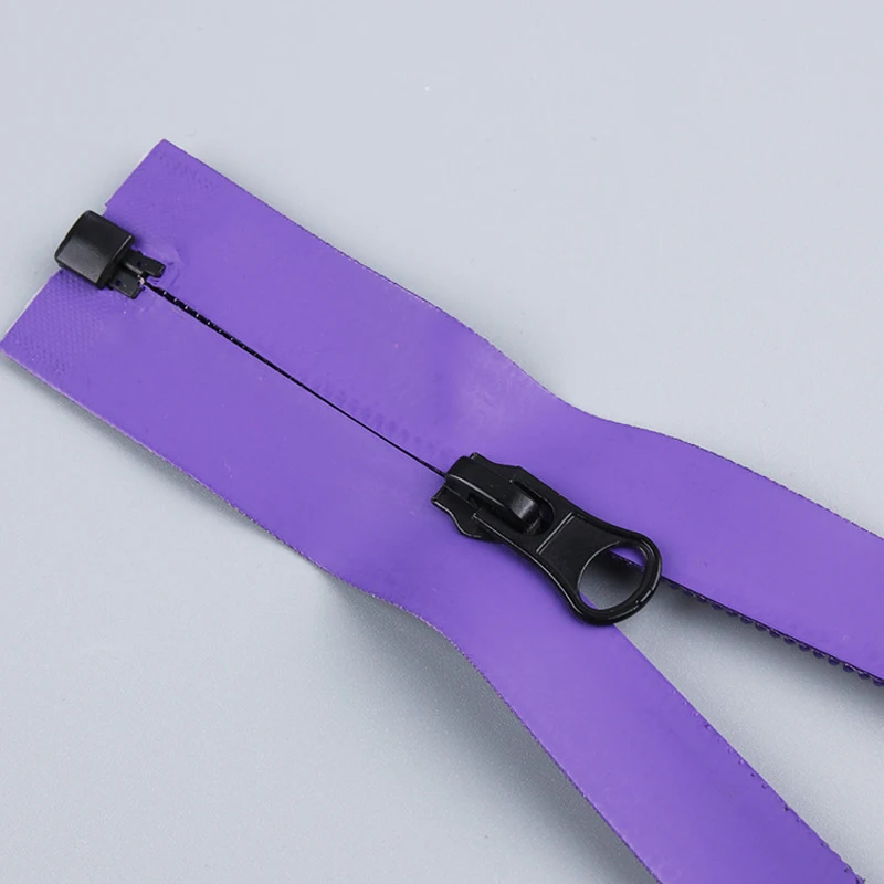 Wholesale cremallera fermuar bag custom logo zippers puller waterproof nylon zipper tape waterproof zipper