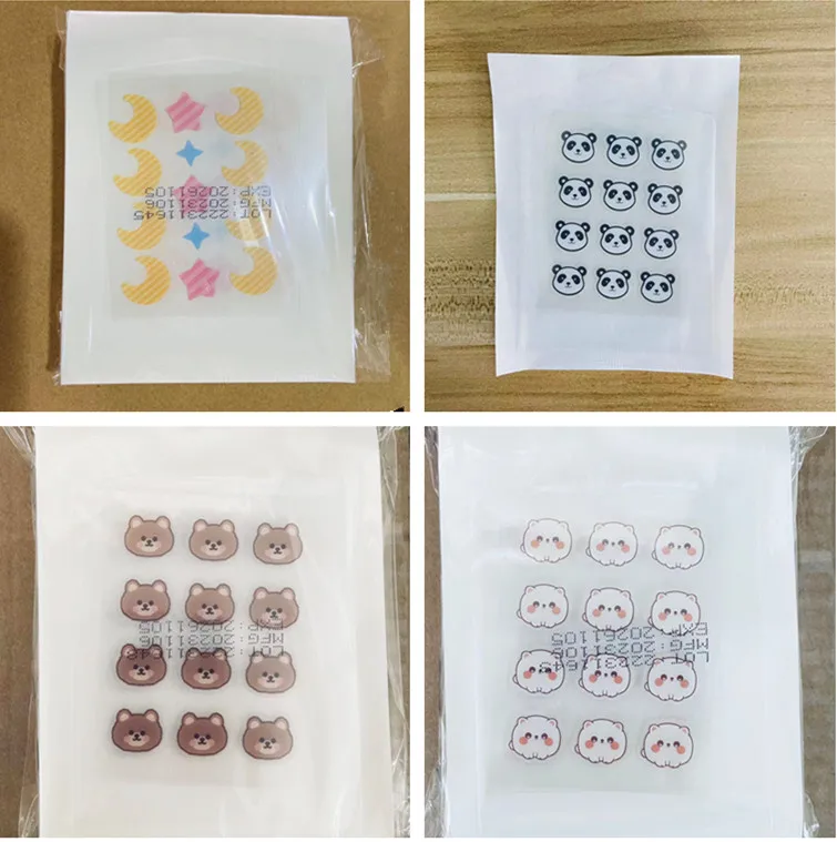 In stock Wholesale Price Printed Acne Pimple Master Patch Acne Absorbing Cover Waterproof Hydrocolloid Pimple Acne Patch