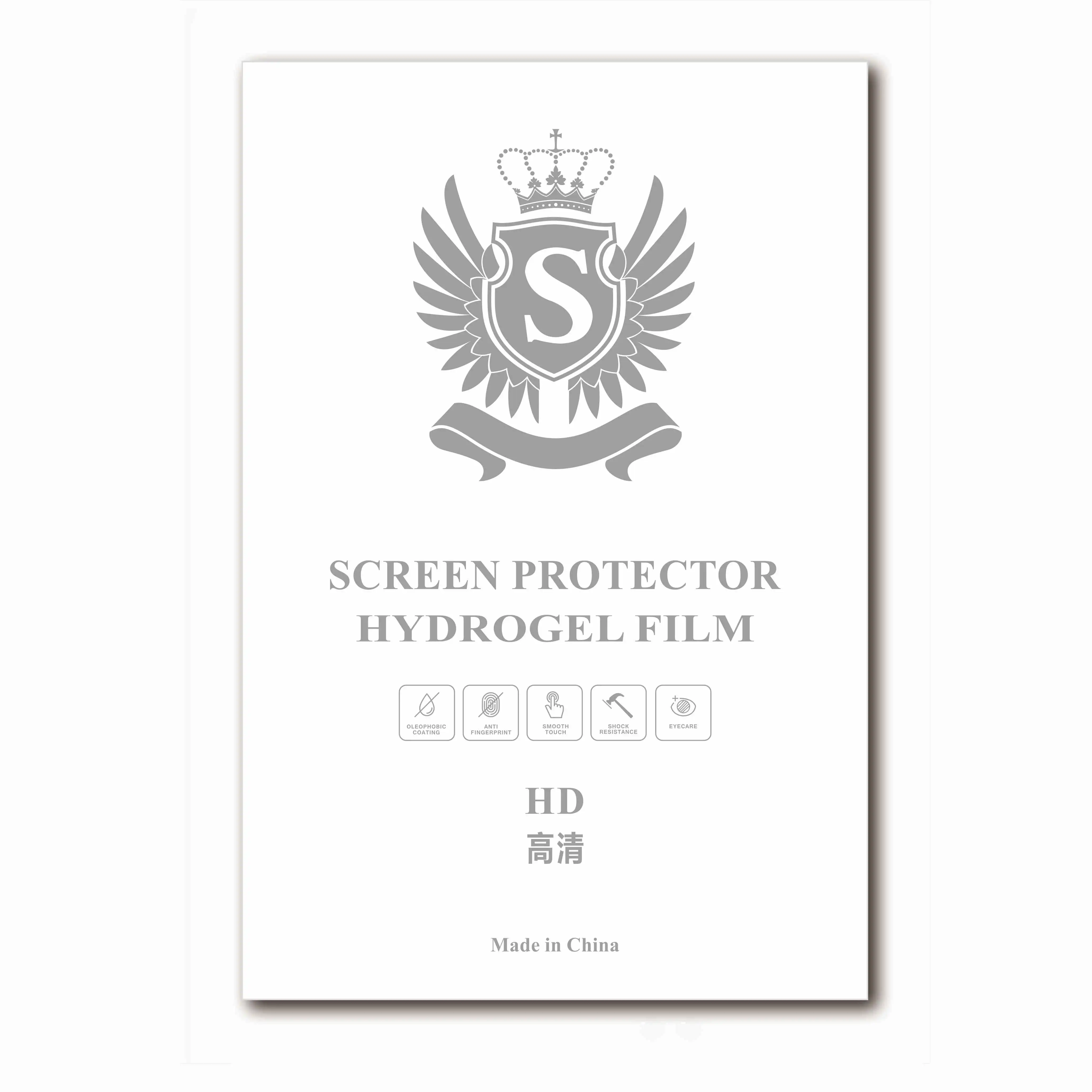 2022 OEM /ODM Curving TPU Hydrogel Film Screen Protector Film cutter can cut HD screen protector