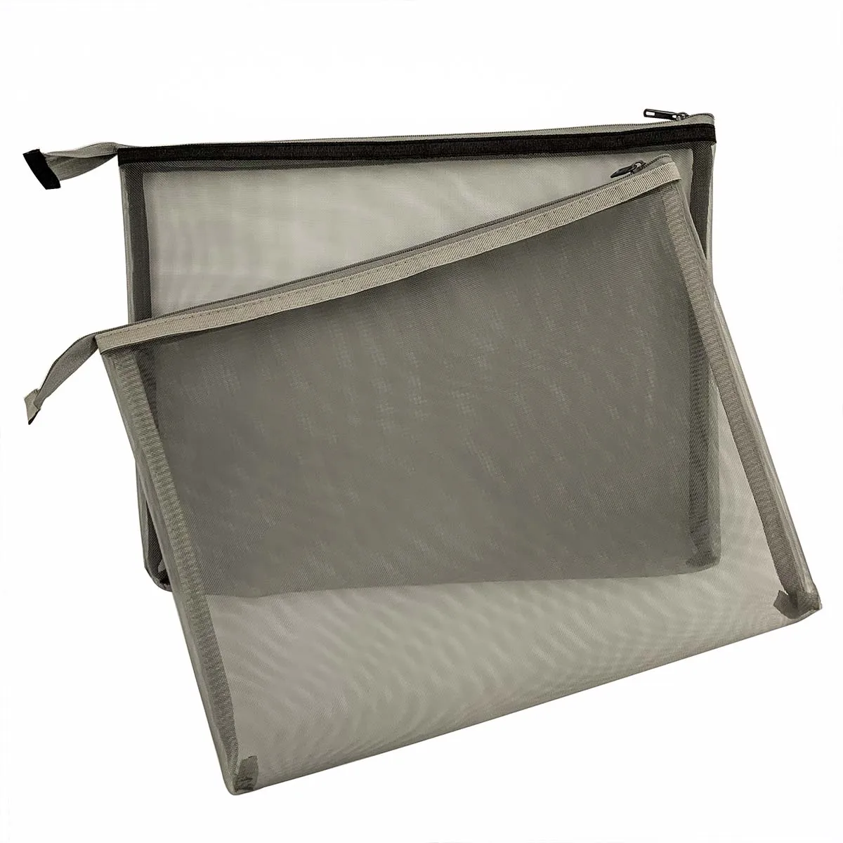 Nylon organizer for documents durable mesh pouch file bags breathable storage wallet