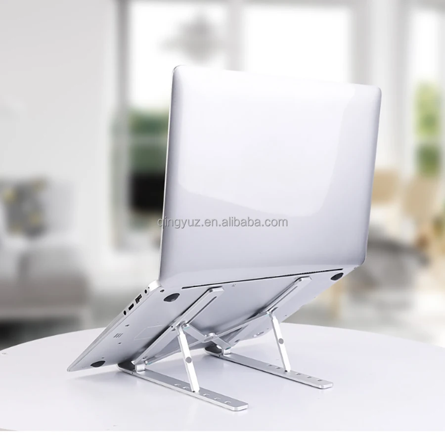 Hot Selling Notebook Computer Laptop Aluminum Holder Stand Folding PC Home Office Laptop Stand