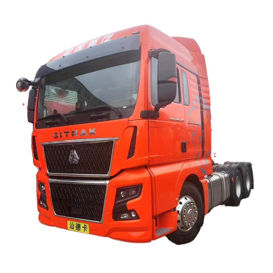 Heavy Duty SINOTRUK SITRAK LNG CNG sitrak c9h 430hp 460hp 6x4 Tractor Truck Trailer Head for sale