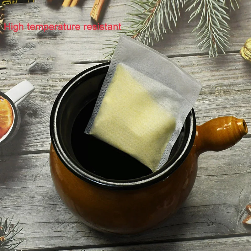 Non woven fabric for  heat seal Tea Packing Bag 13*18cm