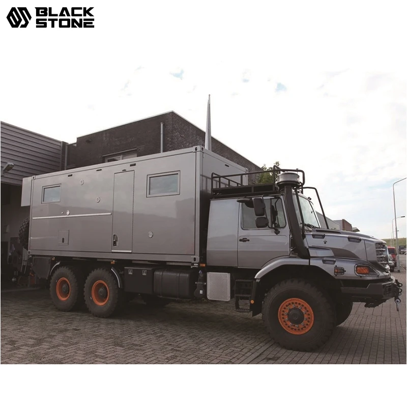 Factory direct supply truck camper 4x4 rv chinese caravan container body box semi-trailer camping topper slide on truck camper