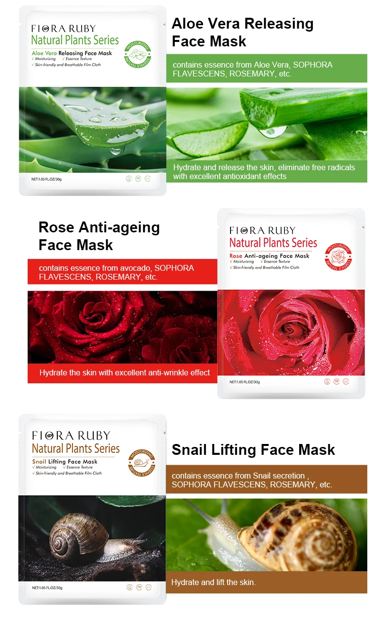 Wholesale OEM Fruit Face Sheet Mask Organic Vitamin C Sheet Mask Form and Face Use Moisturizing Facial Mask