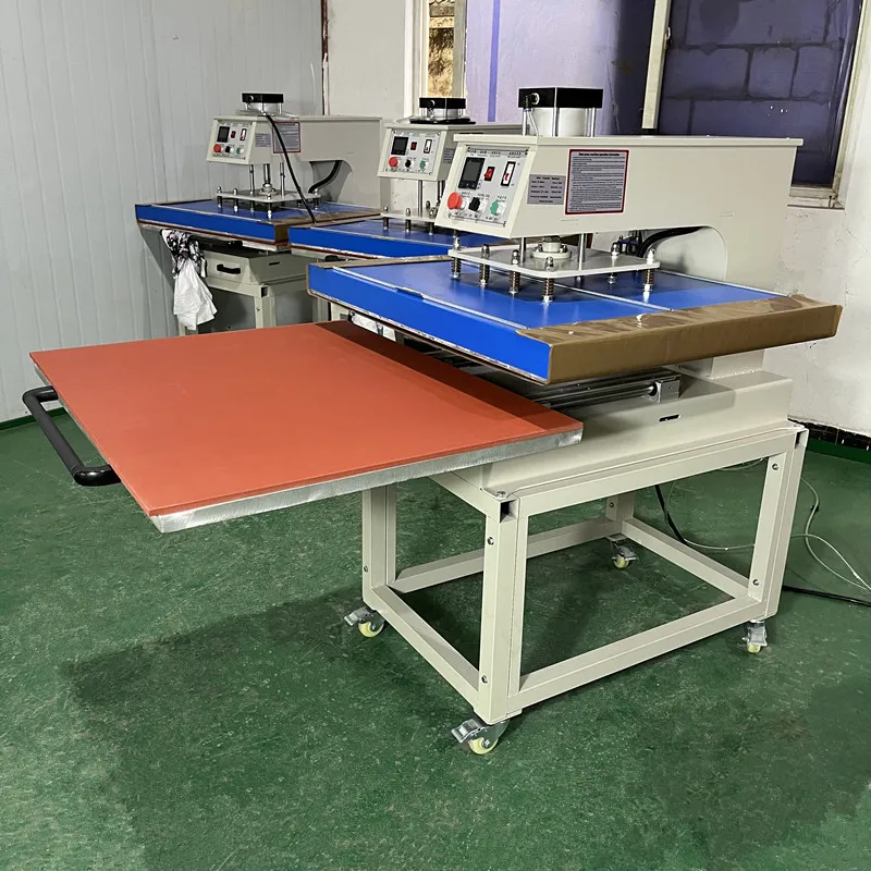 31X39 Large Format Heat Press Machine Big Size Pneumatic Slide Clothing Printing Machine