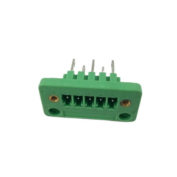 Replace Phoenix DFK-MC-1.5 -GF 15CDGM 3.81mm Pitch Through Wall pluggable terminal block green connector