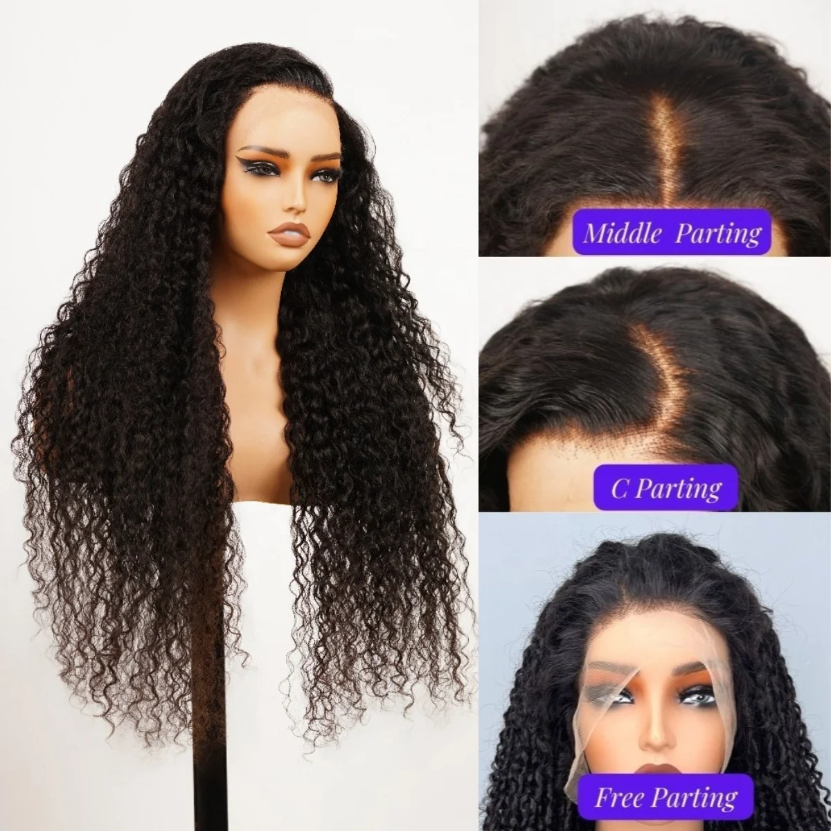 Hot Selling Products 2024 13x4 Hd Lace Wig for American Black Women,Spanish Curl 28 Inch 200% 250% Wigs Human Hair Lace Front