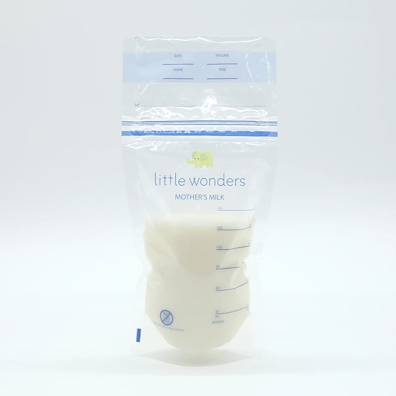 Bpa free breast milk storage bags for storing freezing breastmilk