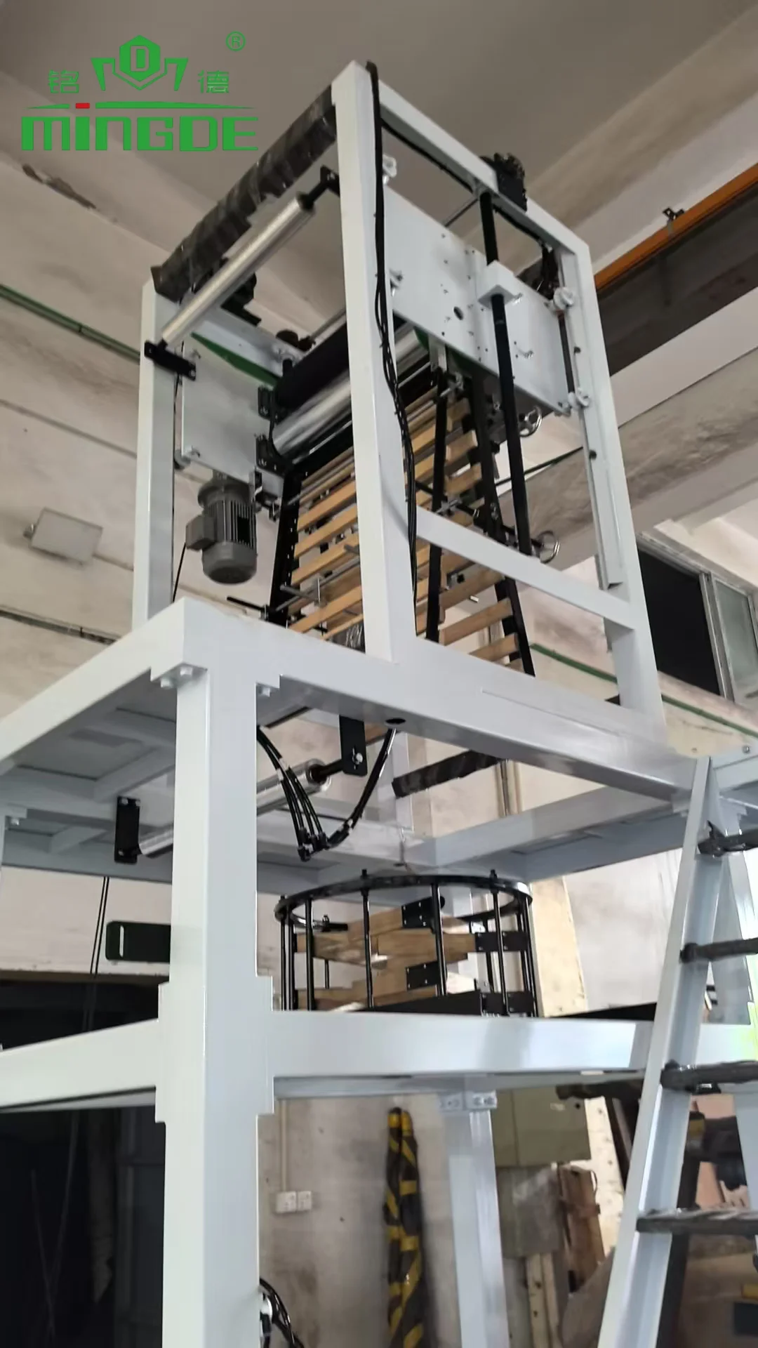 Экструдер для производства полиэтиленовой пленки MD-H 2023 года новые модели машины выдувного формования из ПЭ линия по производству