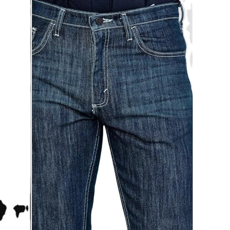 Vintage Western Work Denim Pants Fr Flame Resistant Relaxed Fit Jeans