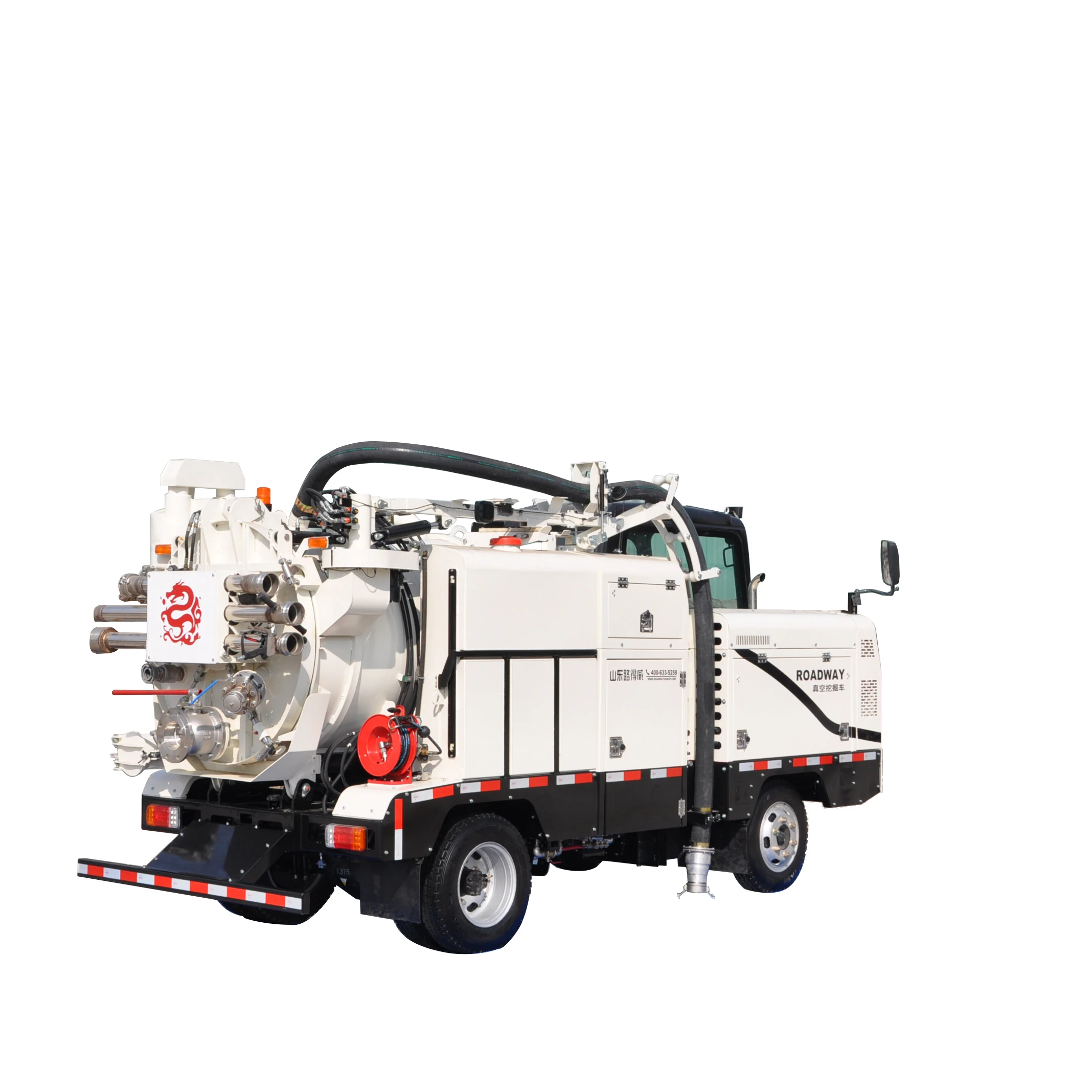 ROADWAY Vacuum Excavator for  material suction  and collection, nondestructine and loosening Vacuum Excavator