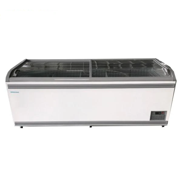 Supermarket refrigeration equipment chest combine island freezer