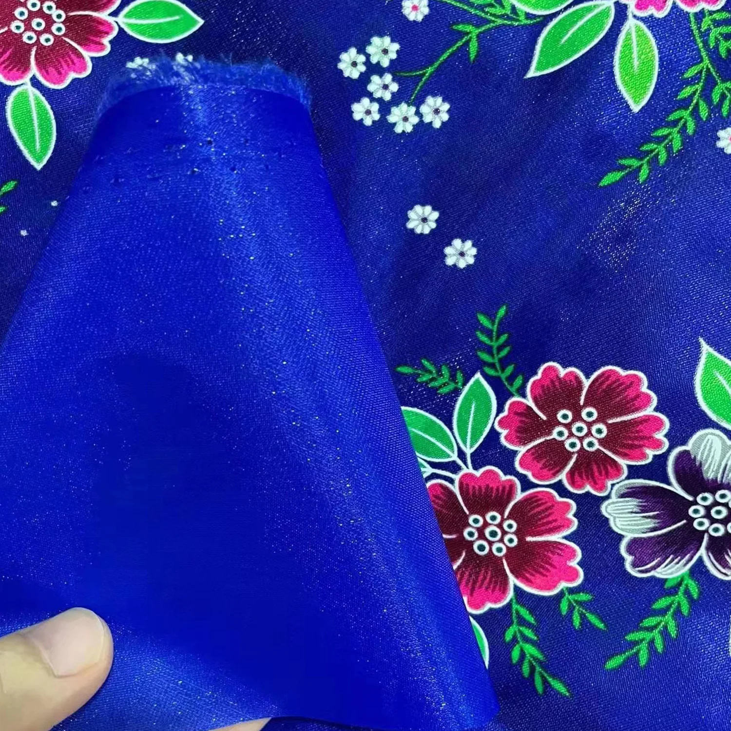 Hot selling 20D Nylon shinny fabric 100%nylon satin print fabric 114cm