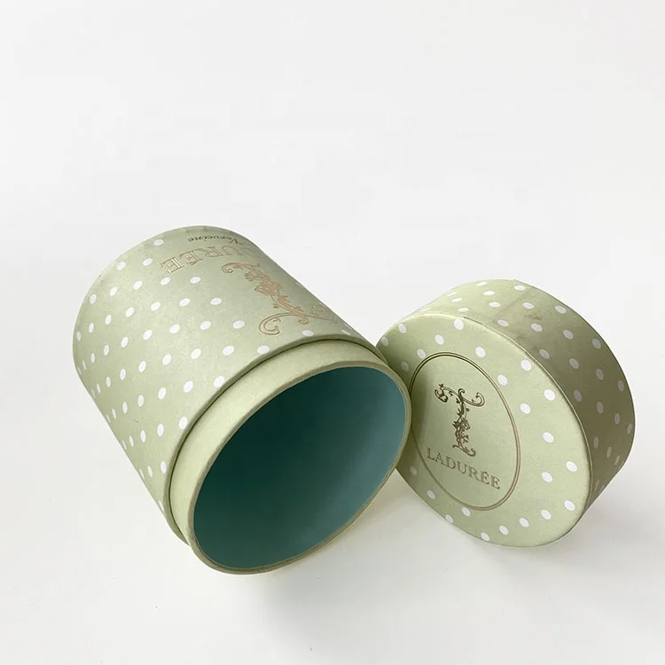  Custom Food Grade Tea Candle Brown Kraft Paper Round Cylinder Cardboard Packaging Tubes Box для