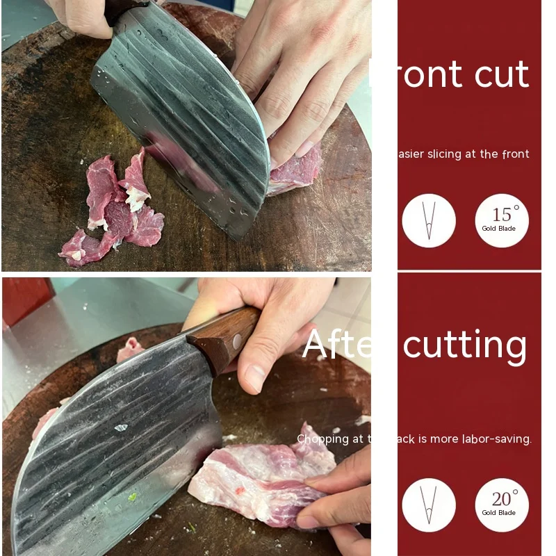 High Carbon Steel Hand Made Forged Serbian Butcher Kitchen Chef Knife Full Tang Serbian Knife