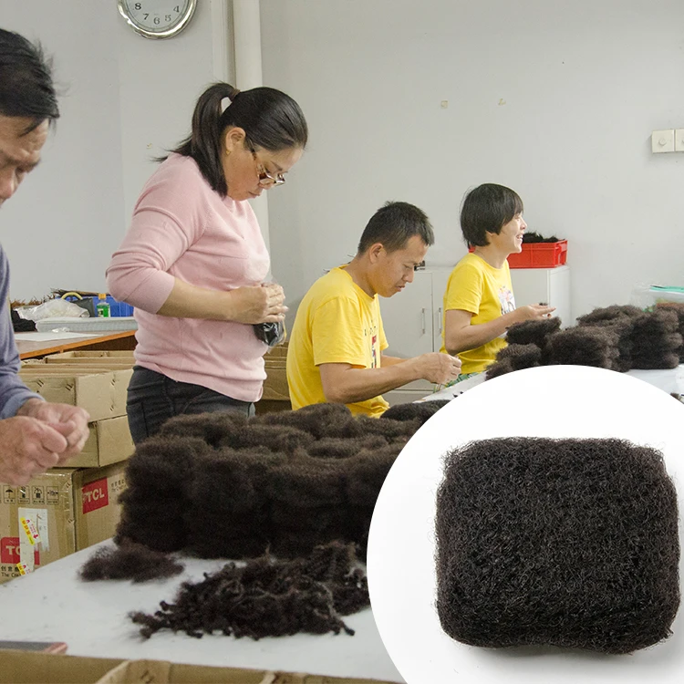 Afro Kinky Curly Humain Hair Bulk for Locks Hair Extension