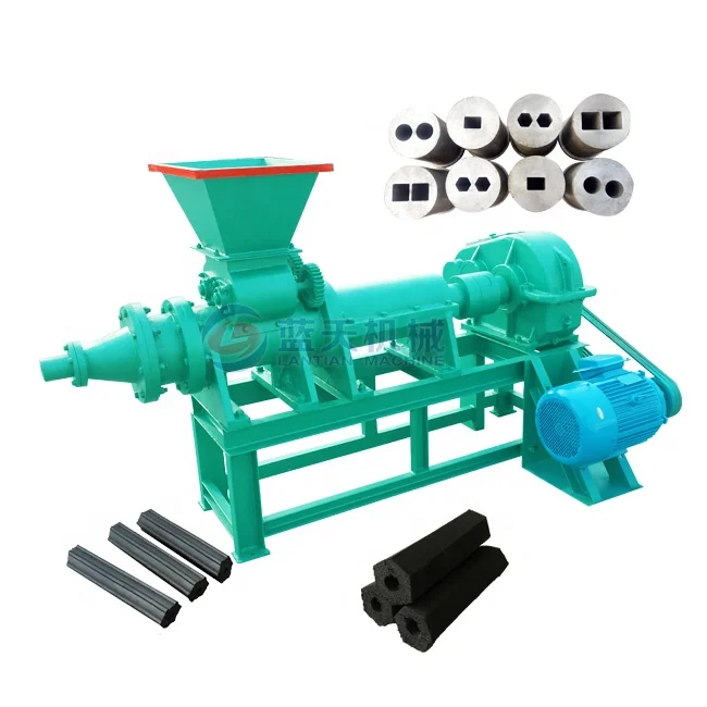 350kg per hour briquette walnut shell charcoal machine nuts sawdust briquette equipment