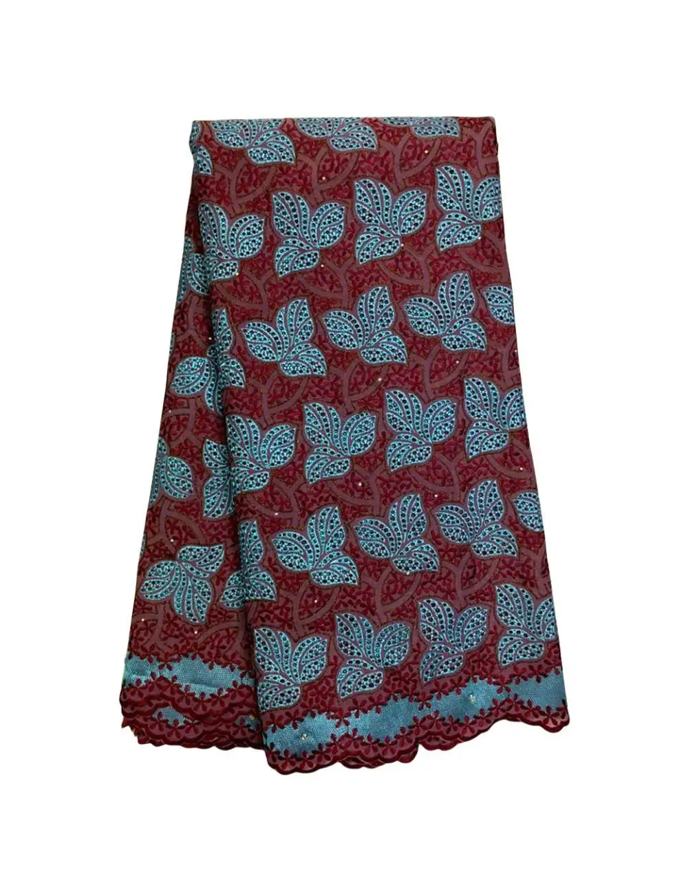 on sale Clearing big discount high quality african Embroidered lace fabrics swiss voile lace fabric