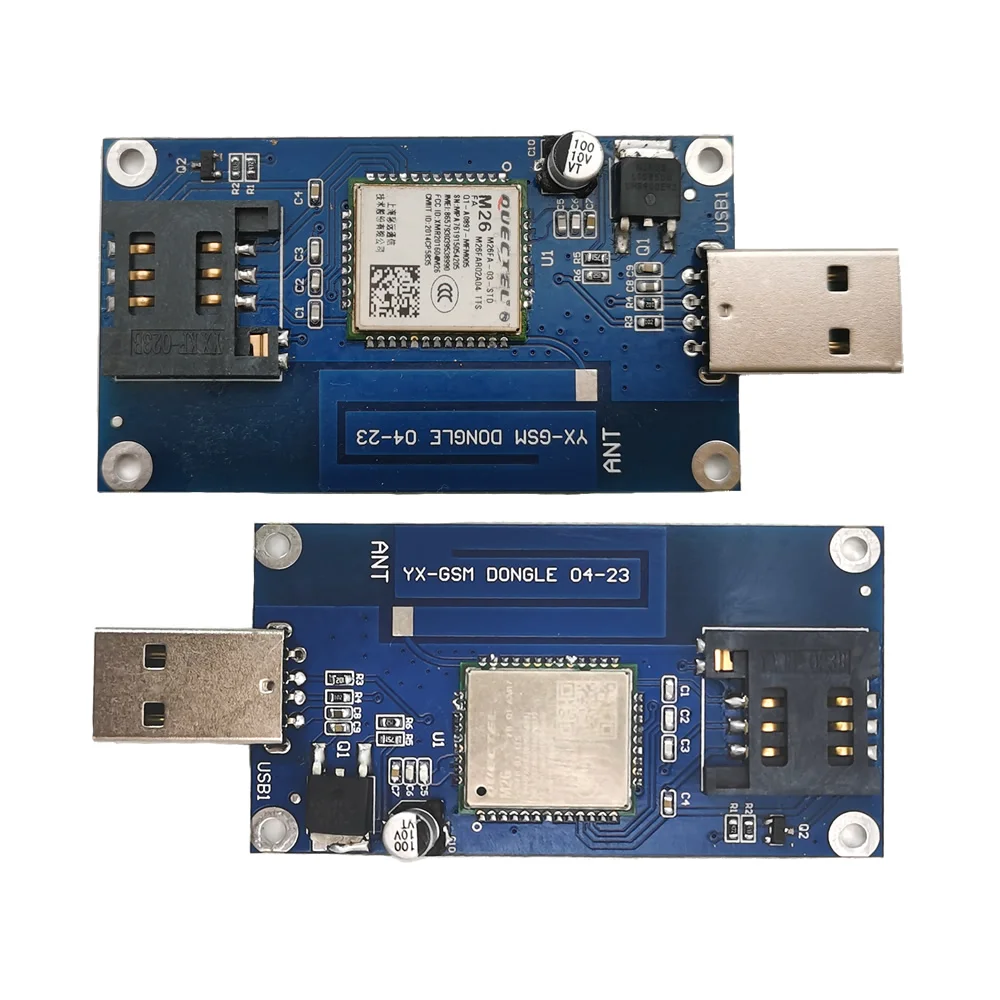 wireless GSM dongle M26 module 2g modem USB to Serial UART hub connection for communicate
