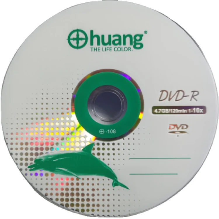 Cd dvd производитель оптом высокое качество пустой dvd r 16x4,7 ГБ 120 мин пустой диск