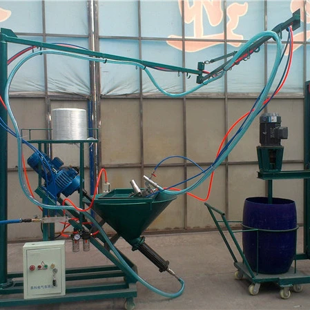 High speed GRC/GRFC glass fiber concrete cement mortar spraying machine concrete mixer price