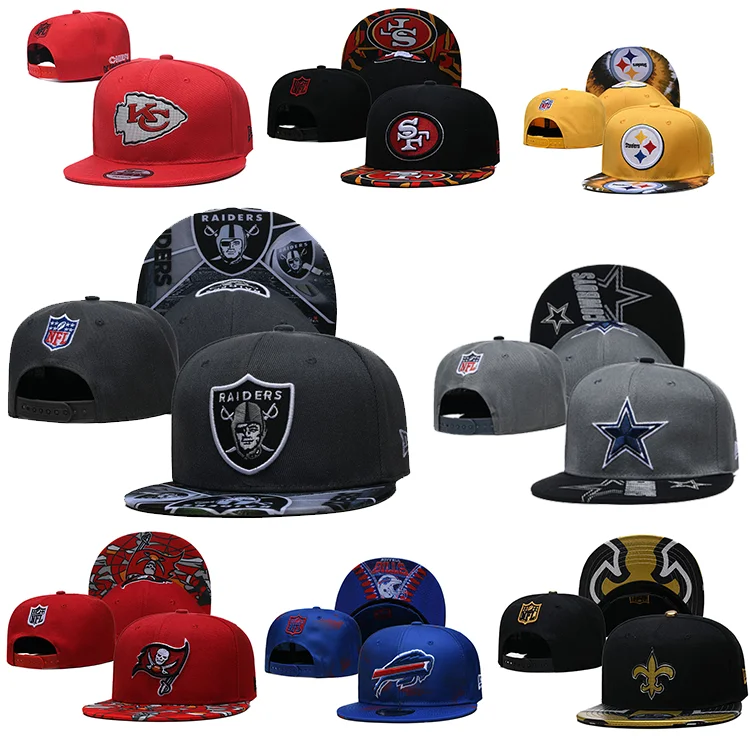 Шляпа с вышивкой Raiders Модные Винтажные шляпы NFLL Снэпбэк оптовая продажа спортивные кепки 47 команд Техаса американского