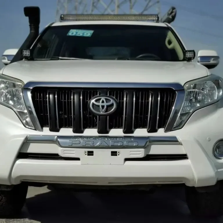 Хорошая производительность используется TOYOTA LANDCRUISER PRADO GXR 4WD внедорожник 4 0 л V6 бензиновый 2016 белый